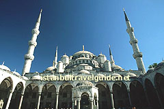 Exterior of the Blue Mosque