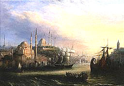 Istanbul Golden Horn Old City Archive Image