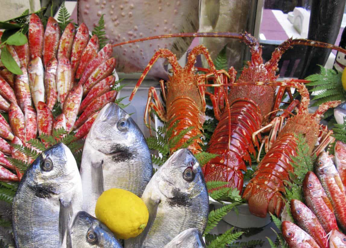 Seafood & Fish in Istanbul, Turkey: Galatasaray Fish Market